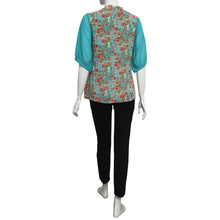 Load image into Gallery viewer, Joan Allen Floral Chiffon Blouse
