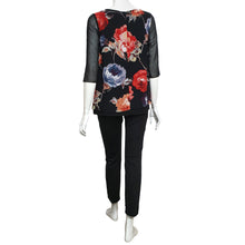 Load image into Gallery viewer, Joan Allen Floral Chiffon Blouse

