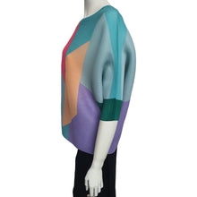 Load image into Gallery viewer, Co.lette Color Block Pleated Blouse
