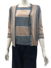 Load image into Gallery viewer, Joan Sports Color block Knitted Cardigan
