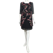 Load image into Gallery viewer, Joan Allen Chiffon  Floral Dress
