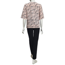 Load image into Gallery viewer, Arthur Yen Tie-front Floral Blouse
