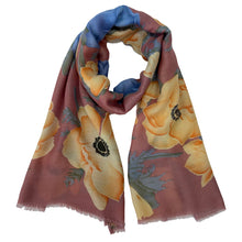 Load image into Gallery viewer, Poppy Flower Shawl
