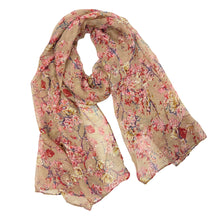 Load image into Gallery viewer, Hazy Flower Shawl
