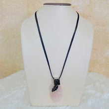 Load image into Gallery viewer, Pink Stone Charm Long Necklace
