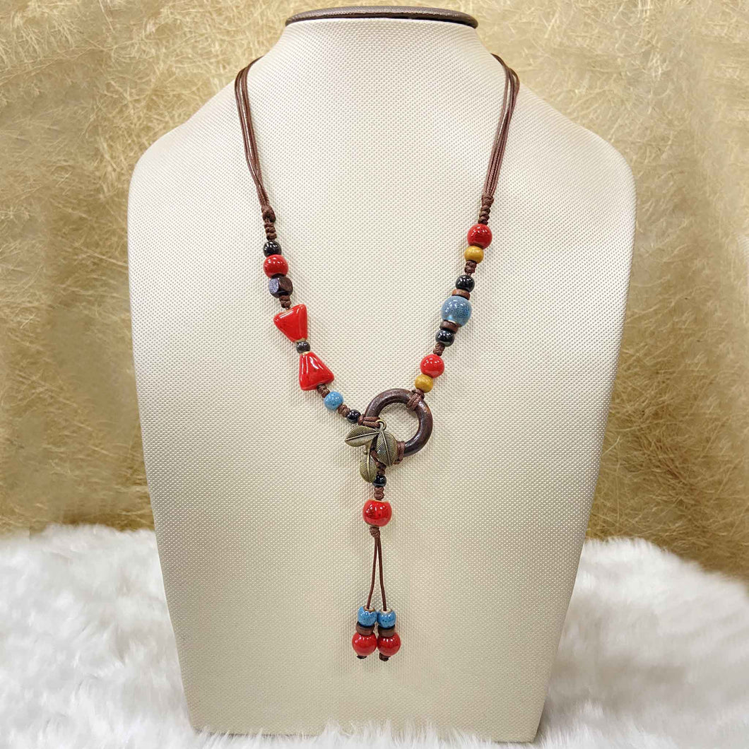 Coloured Beads  Necklace