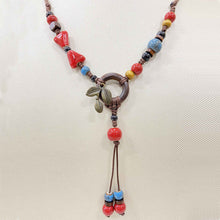 Load image into Gallery viewer, Coloured Beads  Necklace
