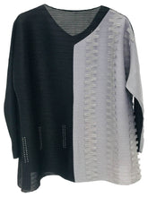 Load image into Gallery viewer, Co.lette Dual Colour Pleated Top
