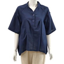 Load image into Gallery viewer, Anne Kelly Linen Dropped Shoulder Blouse
