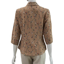 Load image into Gallery viewer, Anne Kelly Classic Collar Floral Blouse
