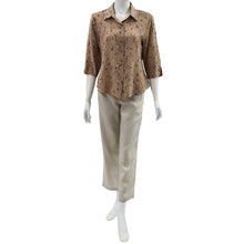 Load image into Gallery viewer, Anne Kelly Classic Collar Floral Blouse
