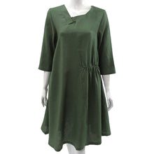 Load image into Gallery viewer, Anne Kelly Linen 3/4 Sleeve Dress
