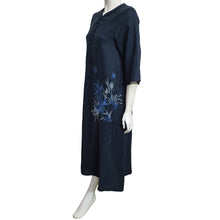 Load image into Gallery viewer, Anne Kelly Linen Statement Embroidery Dress
