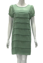 Load image into Gallery viewer, Arthur Yen Sheer Top Layered Dress
