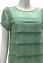 Load image into Gallery viewer, Arthur Yen Sheer Top Layered Dress
