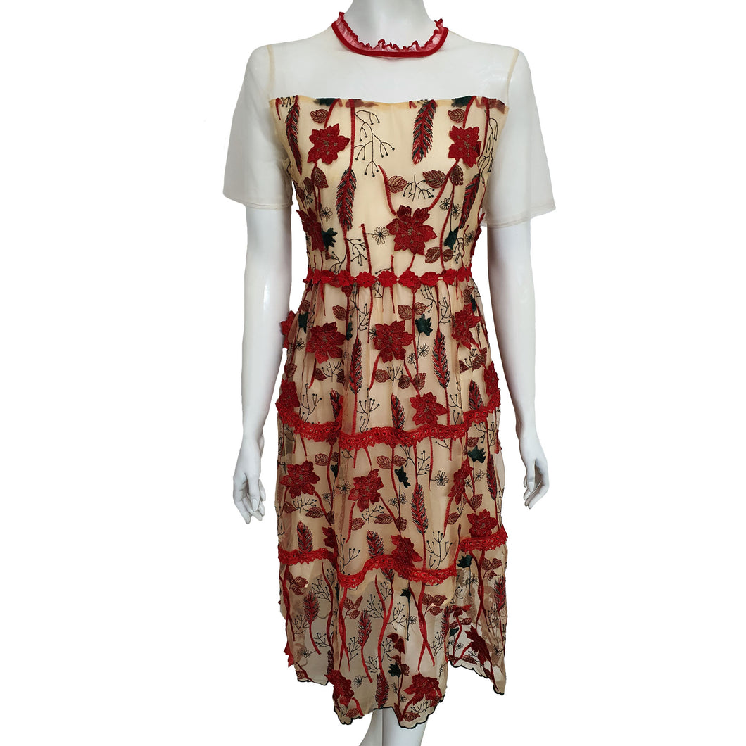 Arthur Yen Textured Dress